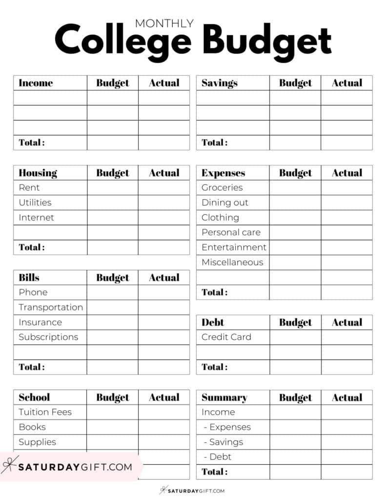 budget-template-for-college-students