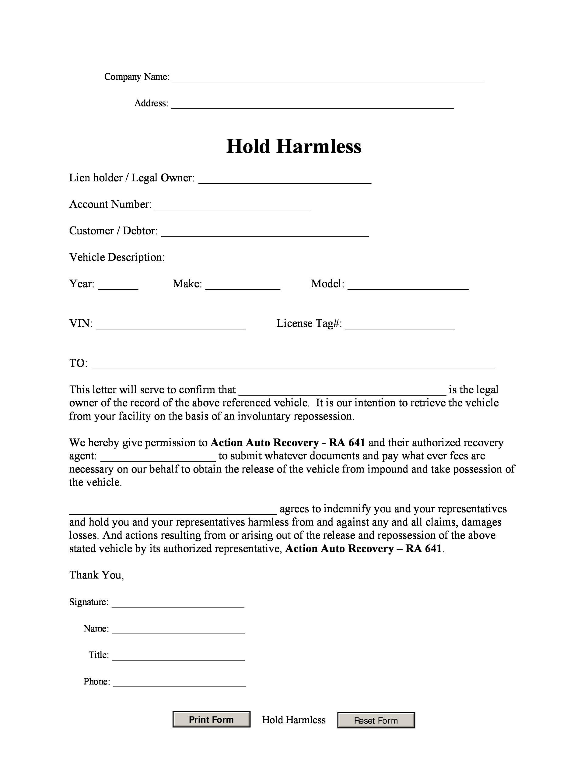 simple-hold-harmless-agreement-template